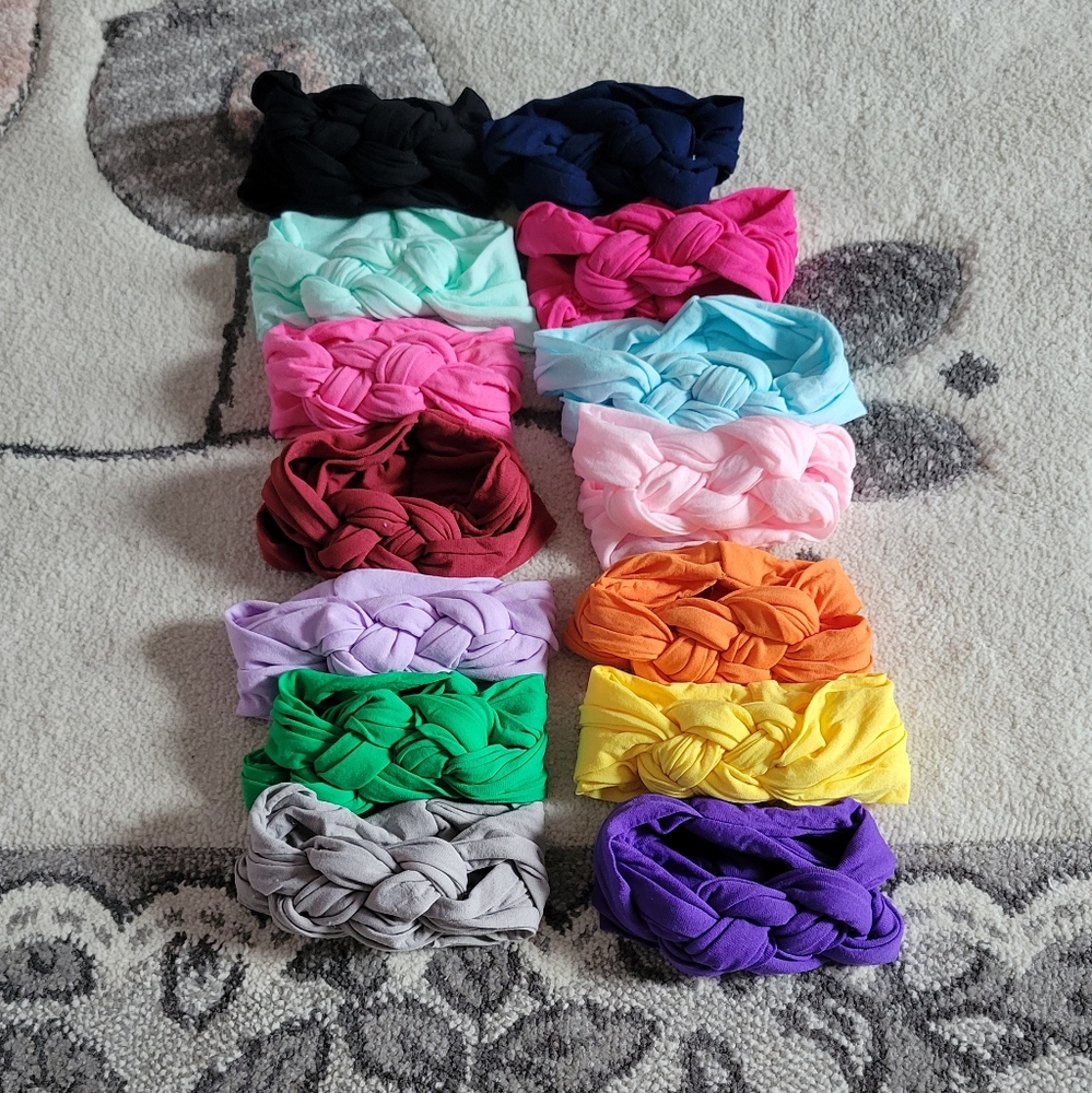Lots Of Baby Girl Headbands